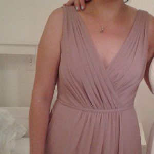 Purple David’s Bridal Dress